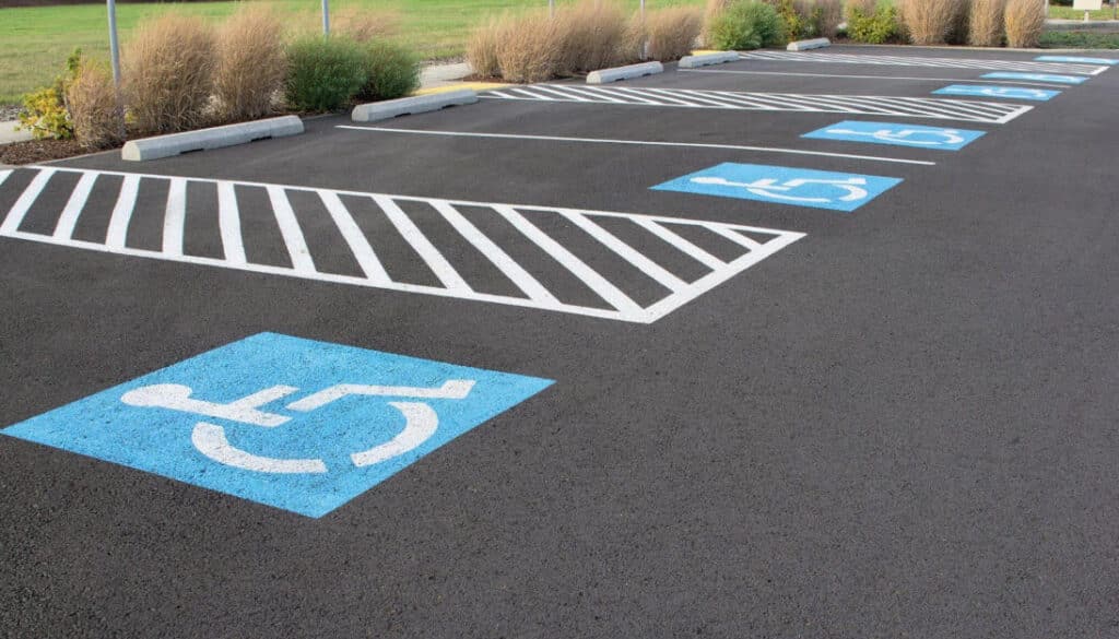 Parking lot Striping Harvey" Lake PA