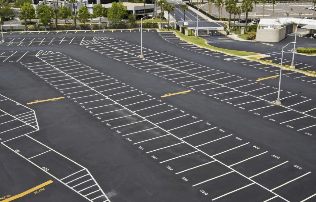 Line striping Parking lot Scranton