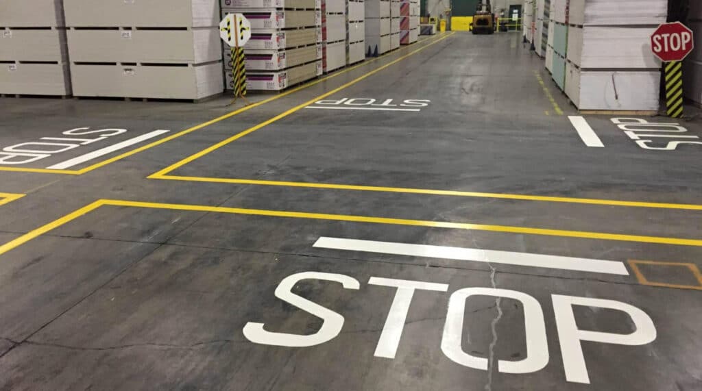Warehouse traffic control
