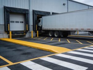 Warehouse Parking lot Striping