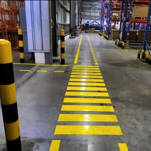 Warehouse Floor Striping Pennsylvania